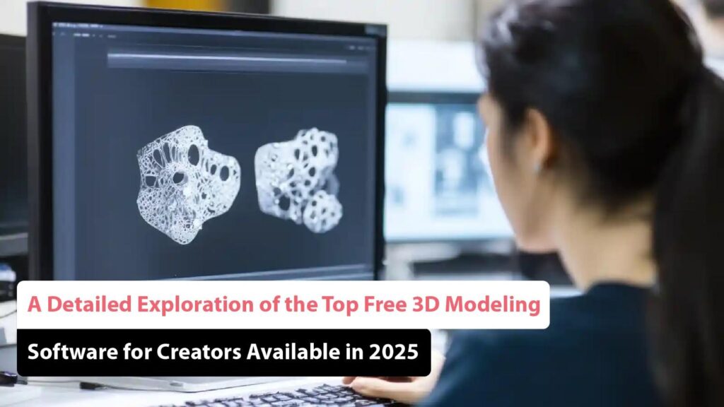 Free 3D Modeling Software for Creators
