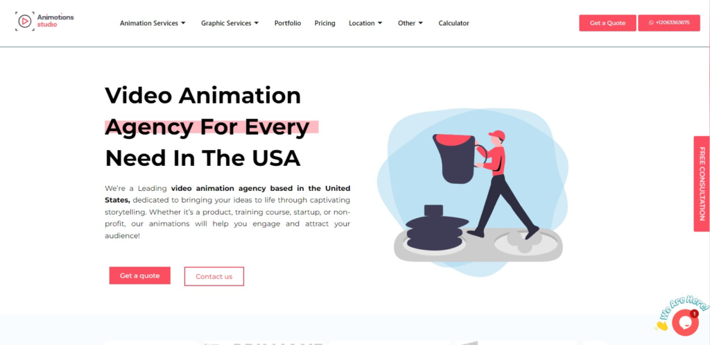 Animotions Studio - animation outsourcing company
