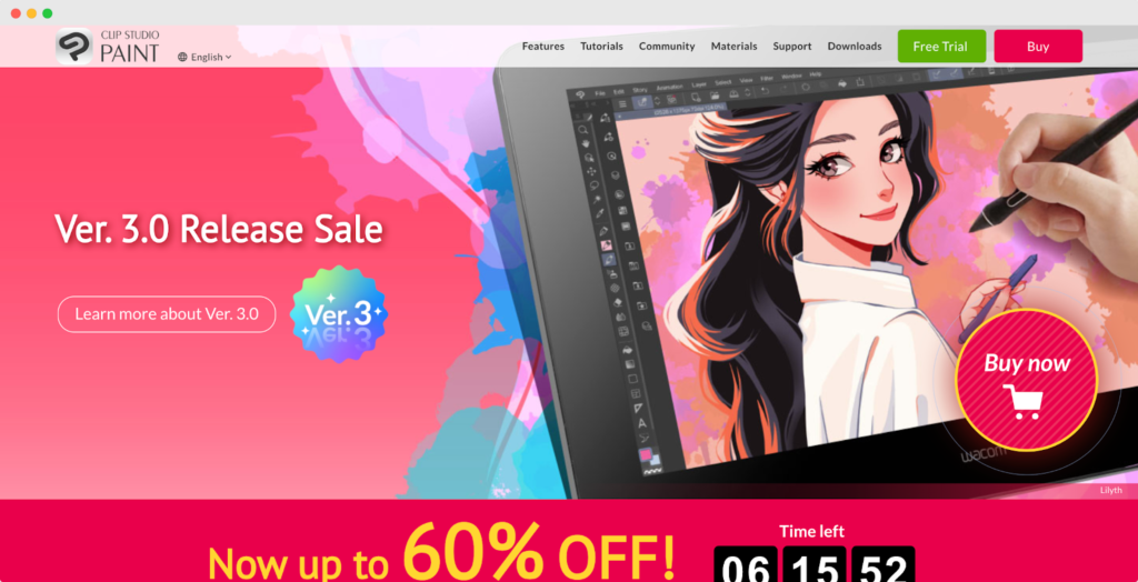 Clip Studio Paint - 2d animation Software Paid
