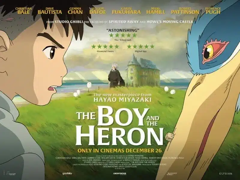 The Boy and the Heron - Animated Movies 
