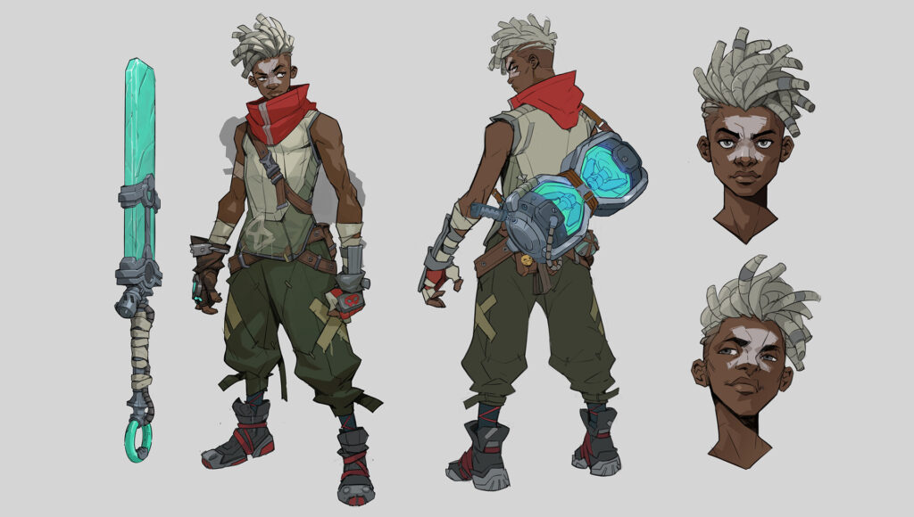 Video Game Character Concept Art
