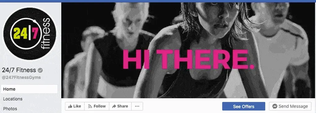 24/7 Fitness - Facebook Cover Videos
