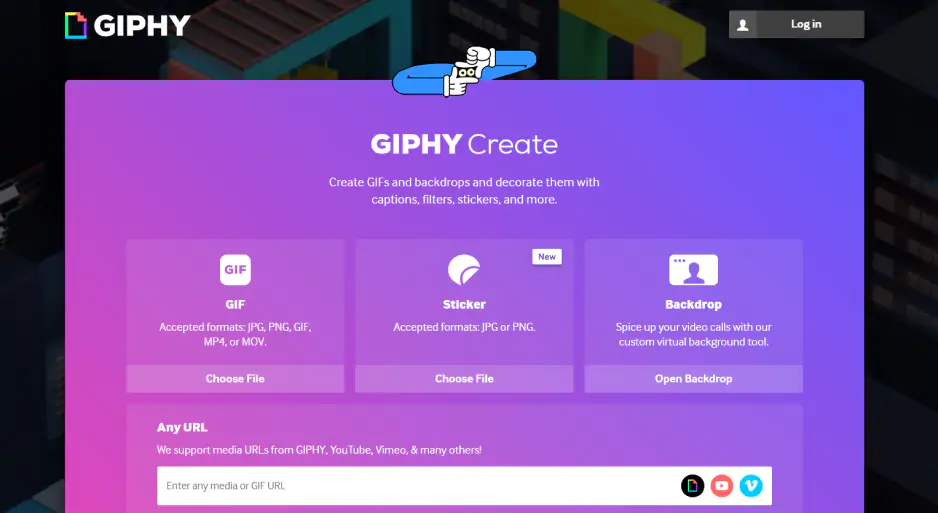 GIPHY - 3D Animation GIF Creation Tools
