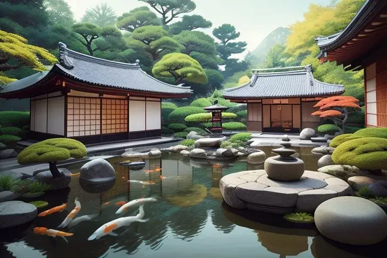 Japanese garden - Perchance AI
