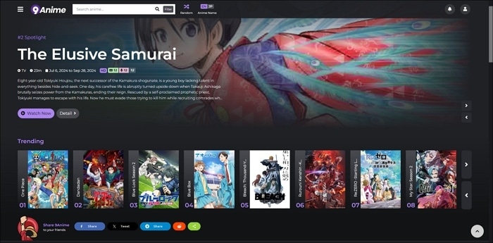 9Anime - AniWave/9anime Alternatives
